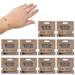 Witching Hour Bracelets on Cards - For 10 Kids